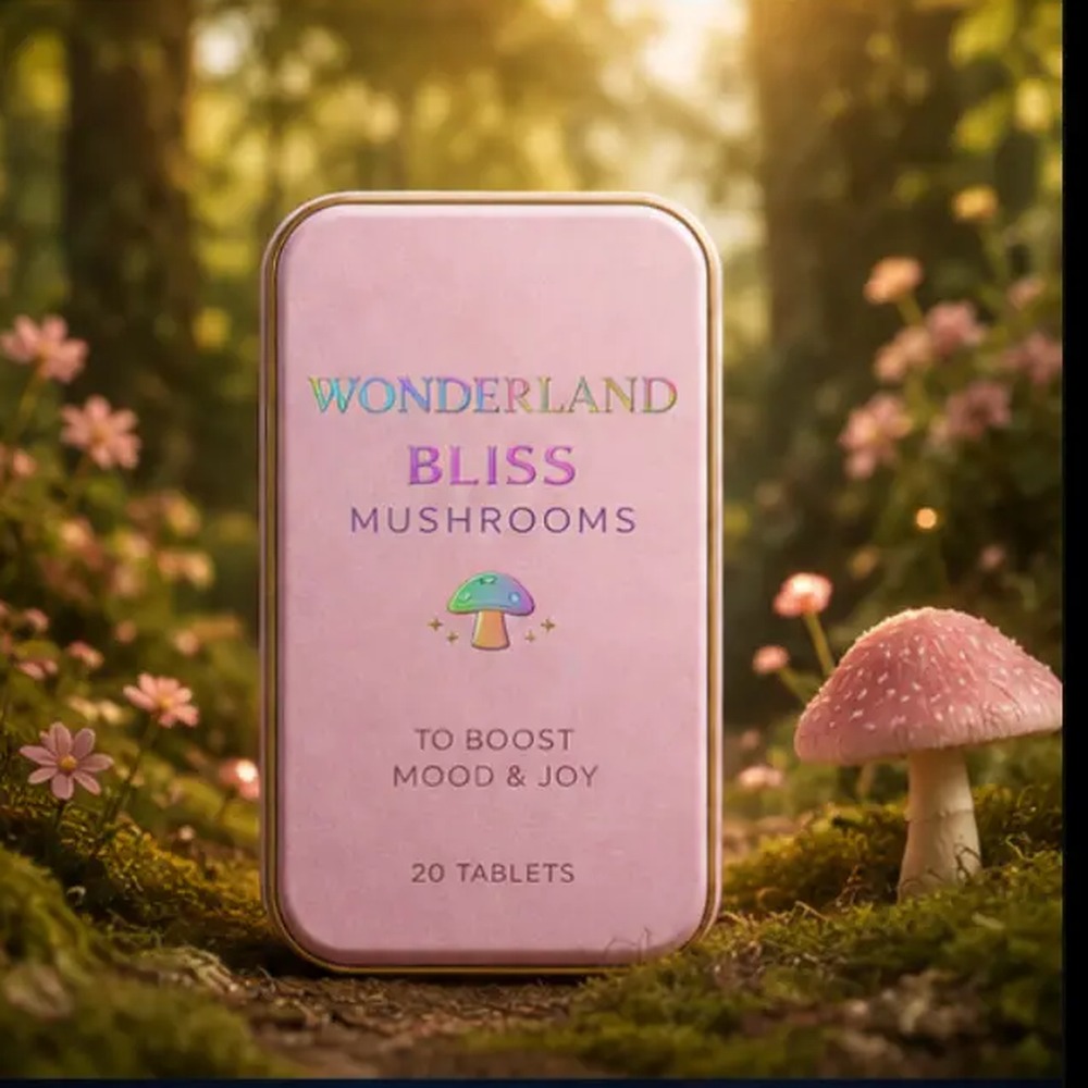 Wonderland bliss tin — to boost mood & joy