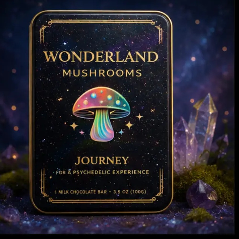Wonderland journey tin — for a psychedelic experience